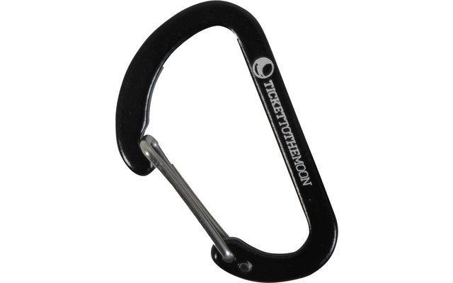 Ticket to the Moon Aluminium Ausrüstungs-Karabiner 8 Stück