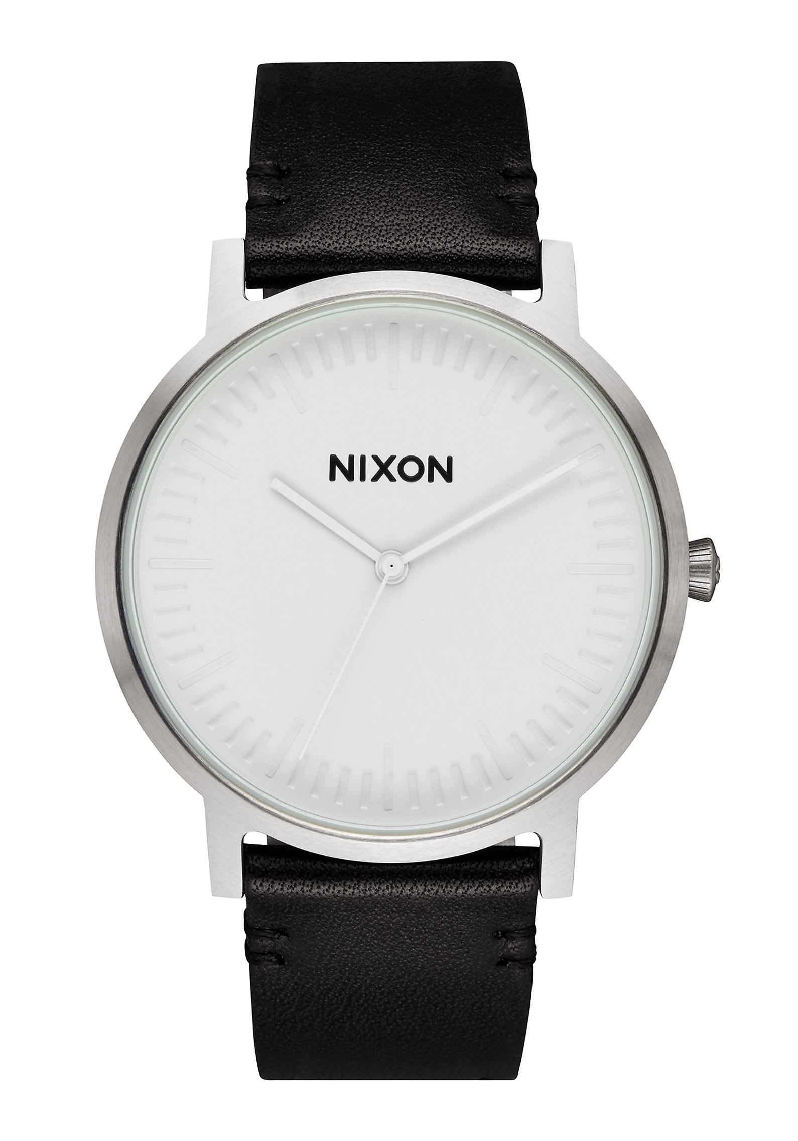 Nixon The Porter Leather White / Silver / Black A1058-2855