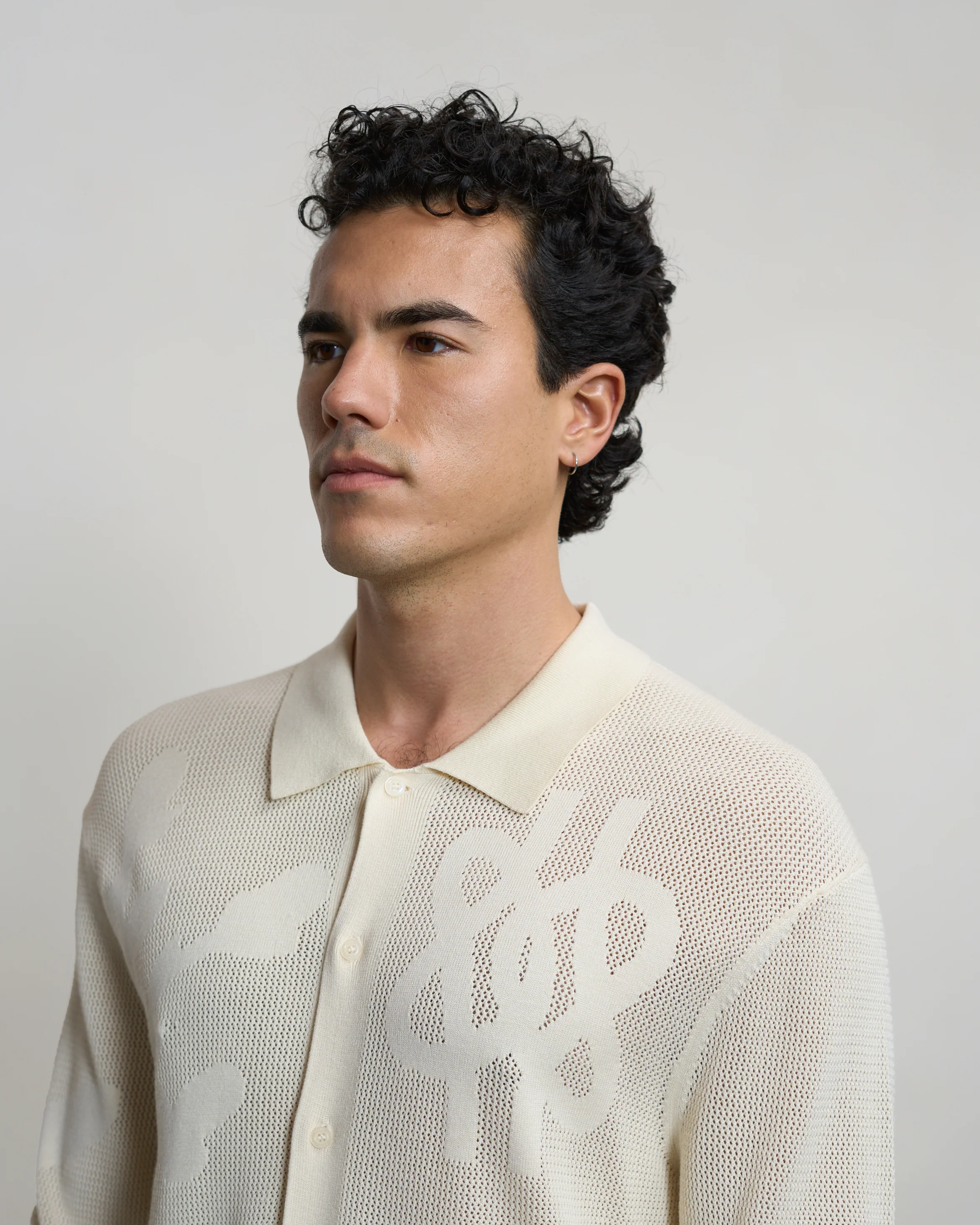 Knit Longsleeve Breaking Bread Antique White