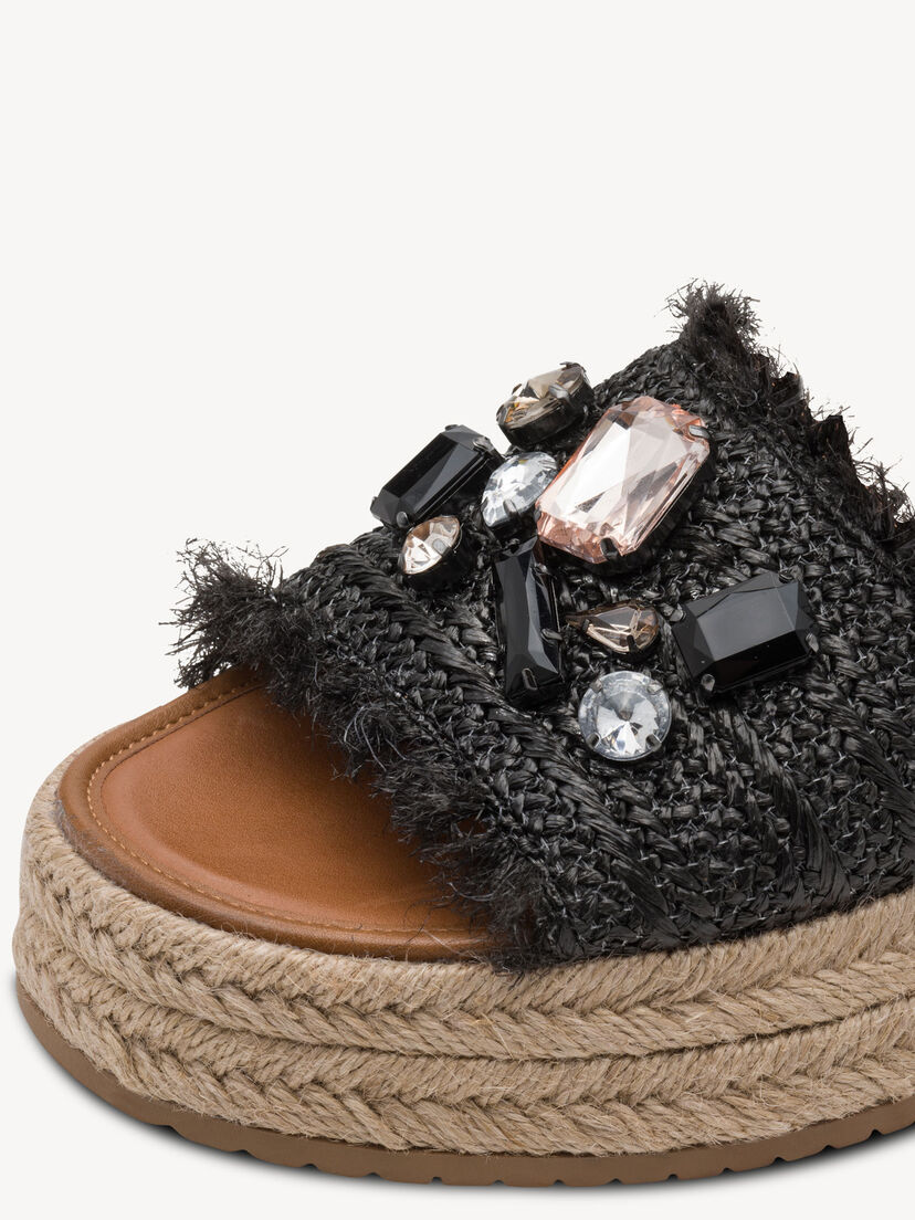 Slipper - zwart