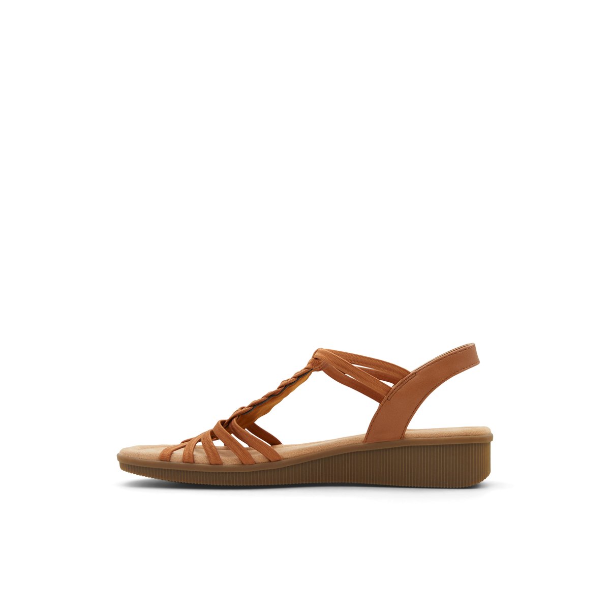 SOLEMATE-Rhalimas-Sandales à bride arrière - Talon plat - Autre Marron