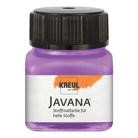 Javana Stoffmalfarbe für helle Stoffe, 20 ml Glas in flieder