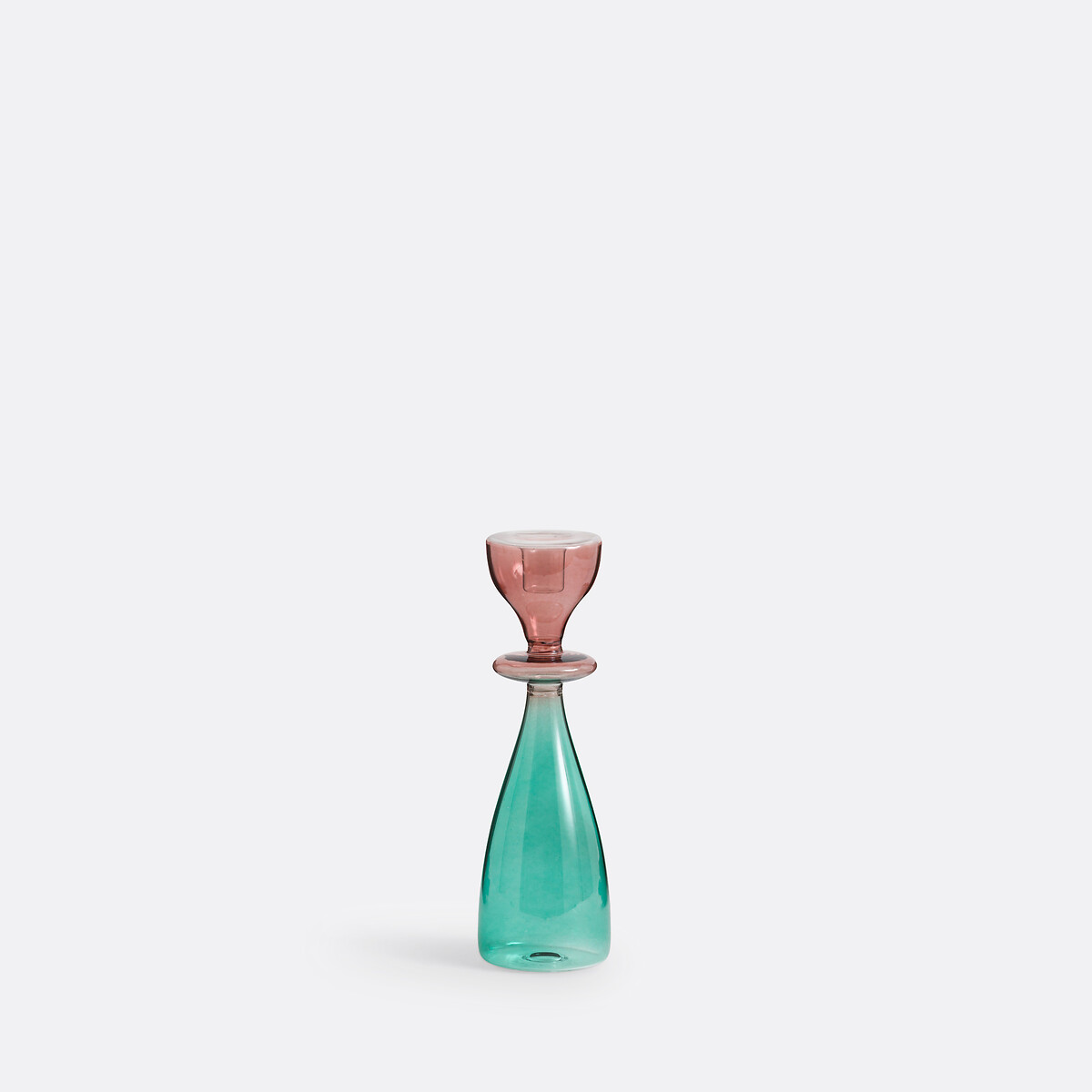 LA REDOUTE INTERIEURS<br>Castiçal de vidro Alt.24 cm, Boamia
