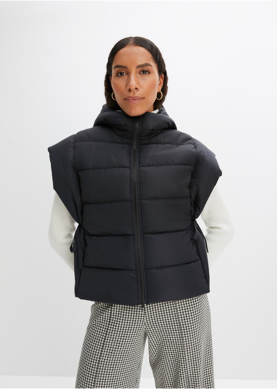 Veste courte sans manches