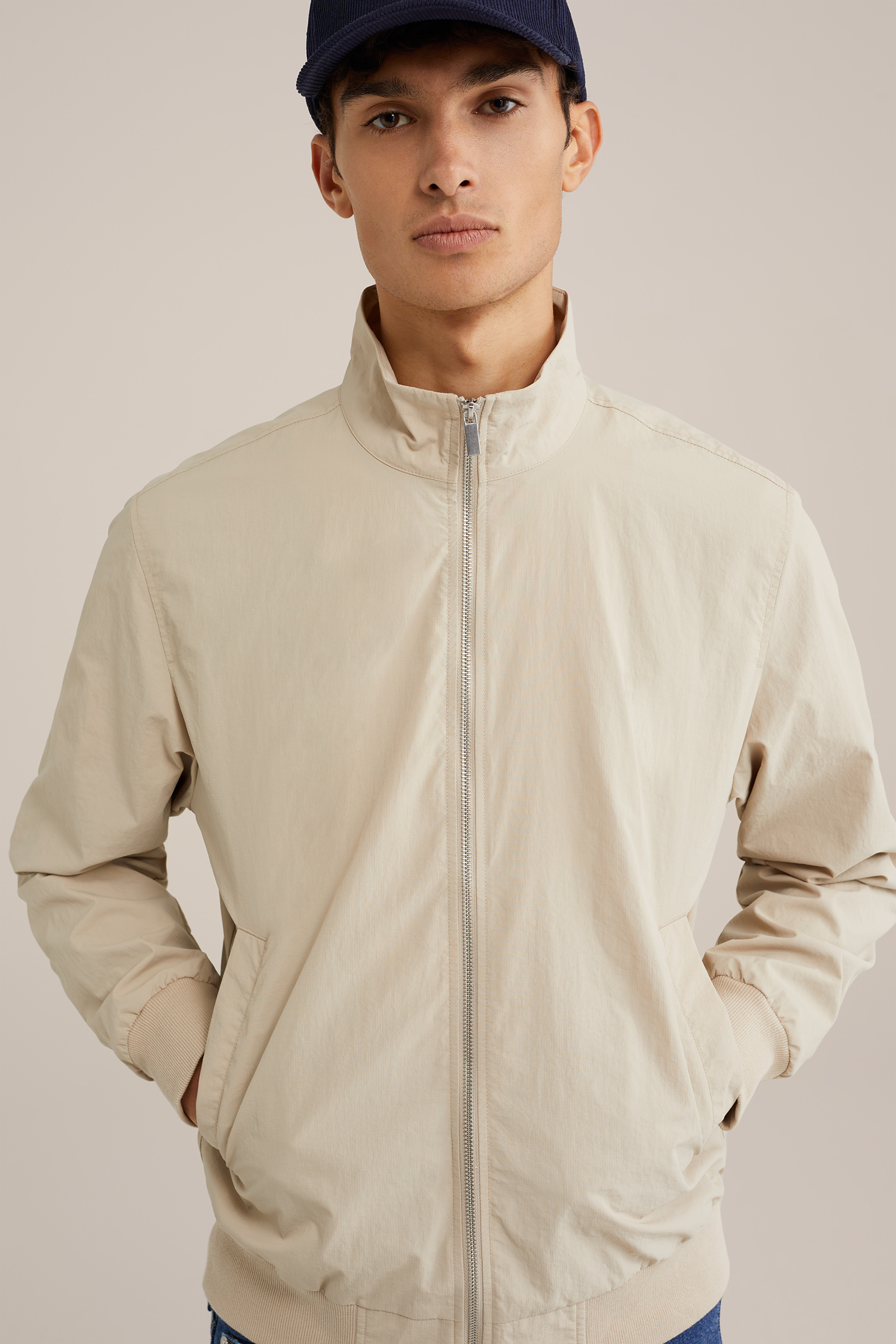 Waterafstotend bomberjack WE Fashion Beige