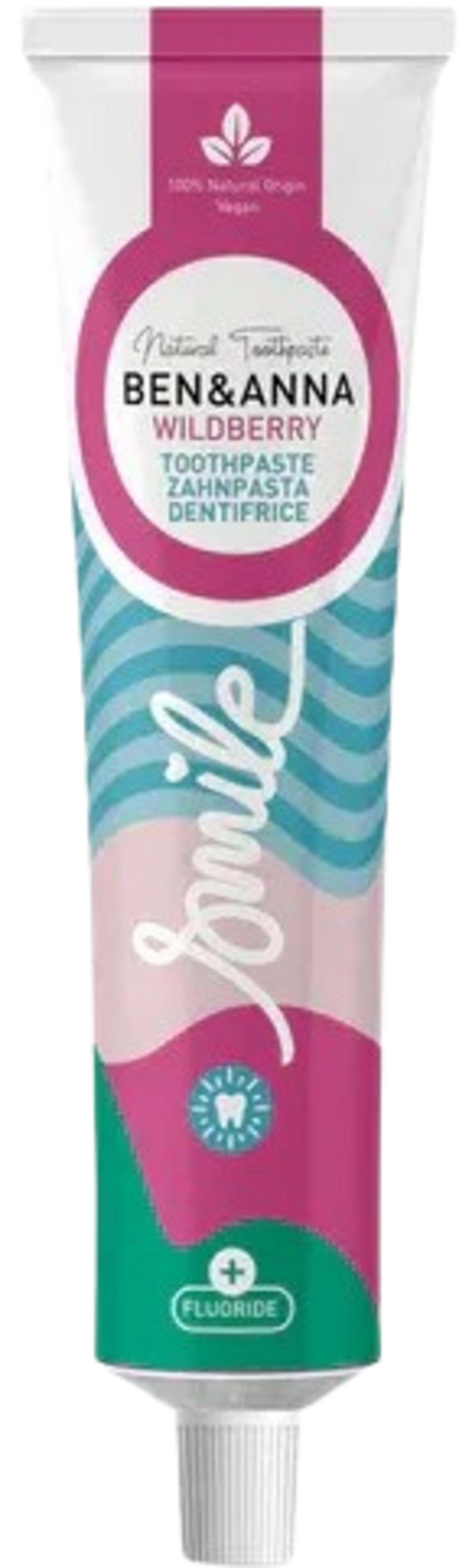 BEN & ANNA  Zahnpasta Wild Berry, 75 ml