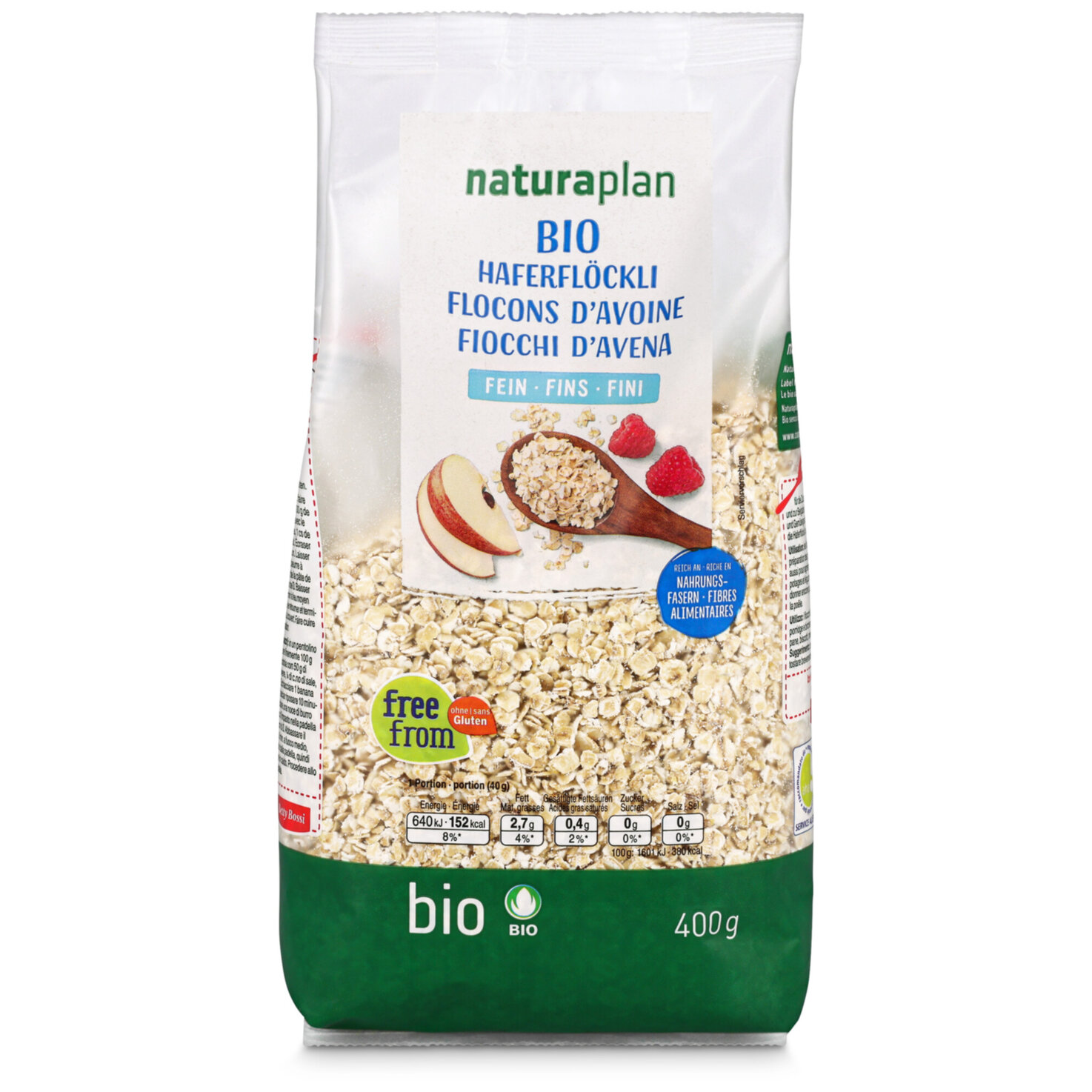 Naturaplan Bio Haferflöckli glutenfrei