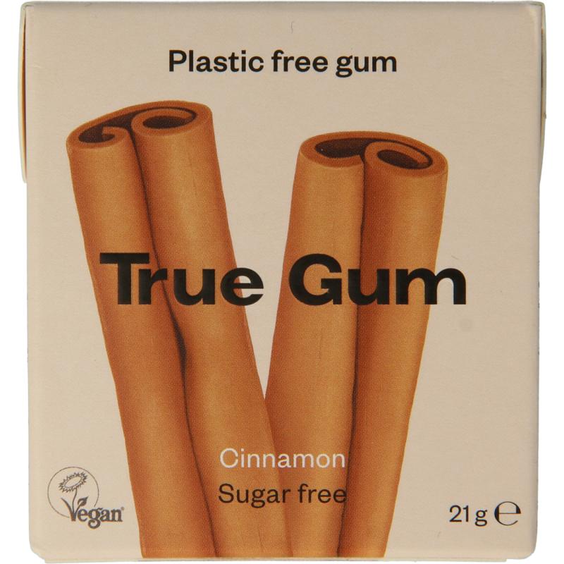True Gum Cinnamon suikervrij (21 gr)