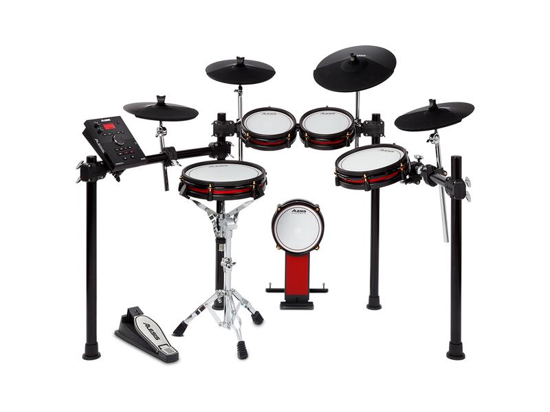 Alesis E-Drum Crimson II Kit Special Edition Neunteiliges E-Drum Kit mit Mesh Heads