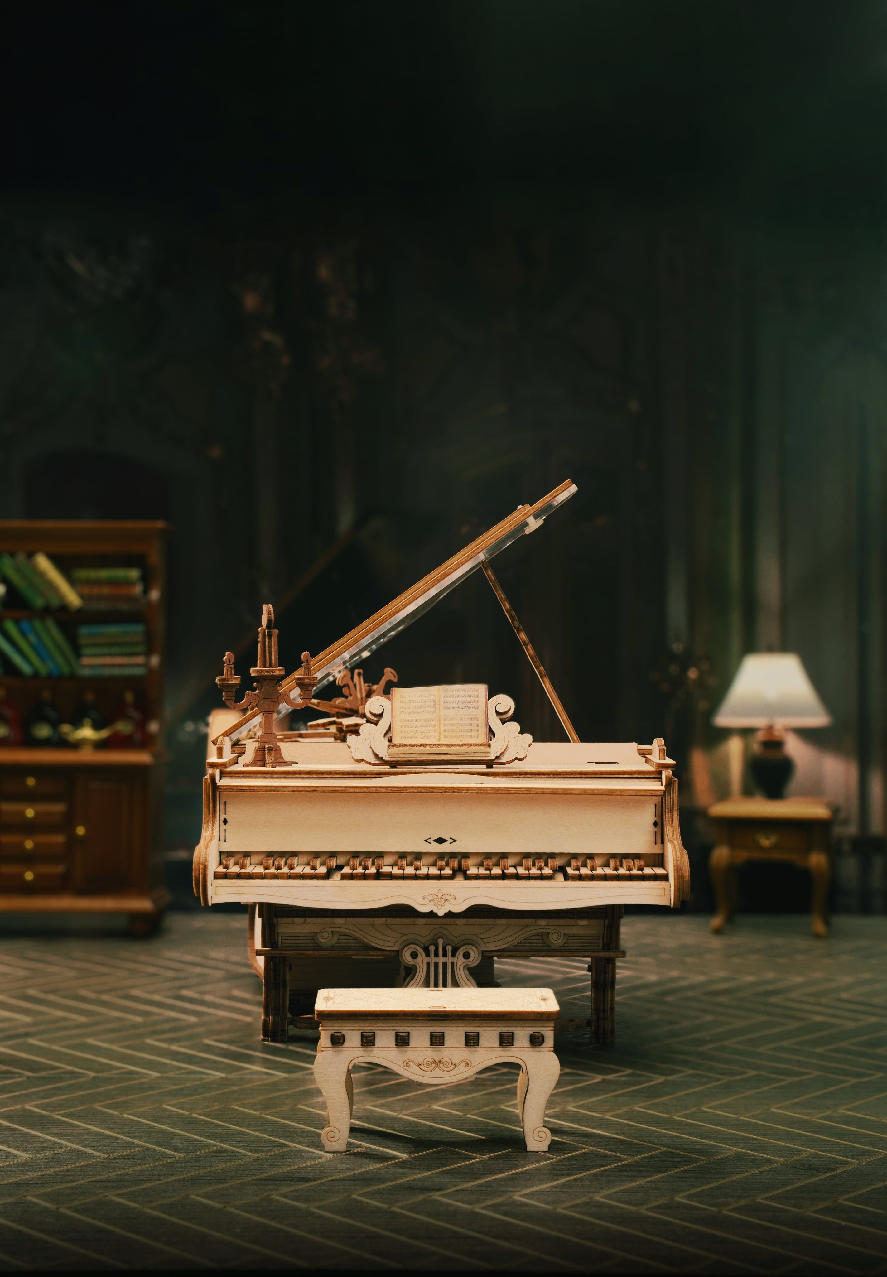 ROKR  Magic Piano    3D Holzpuzzle: Eine Melodie aus Holz & Fantasie