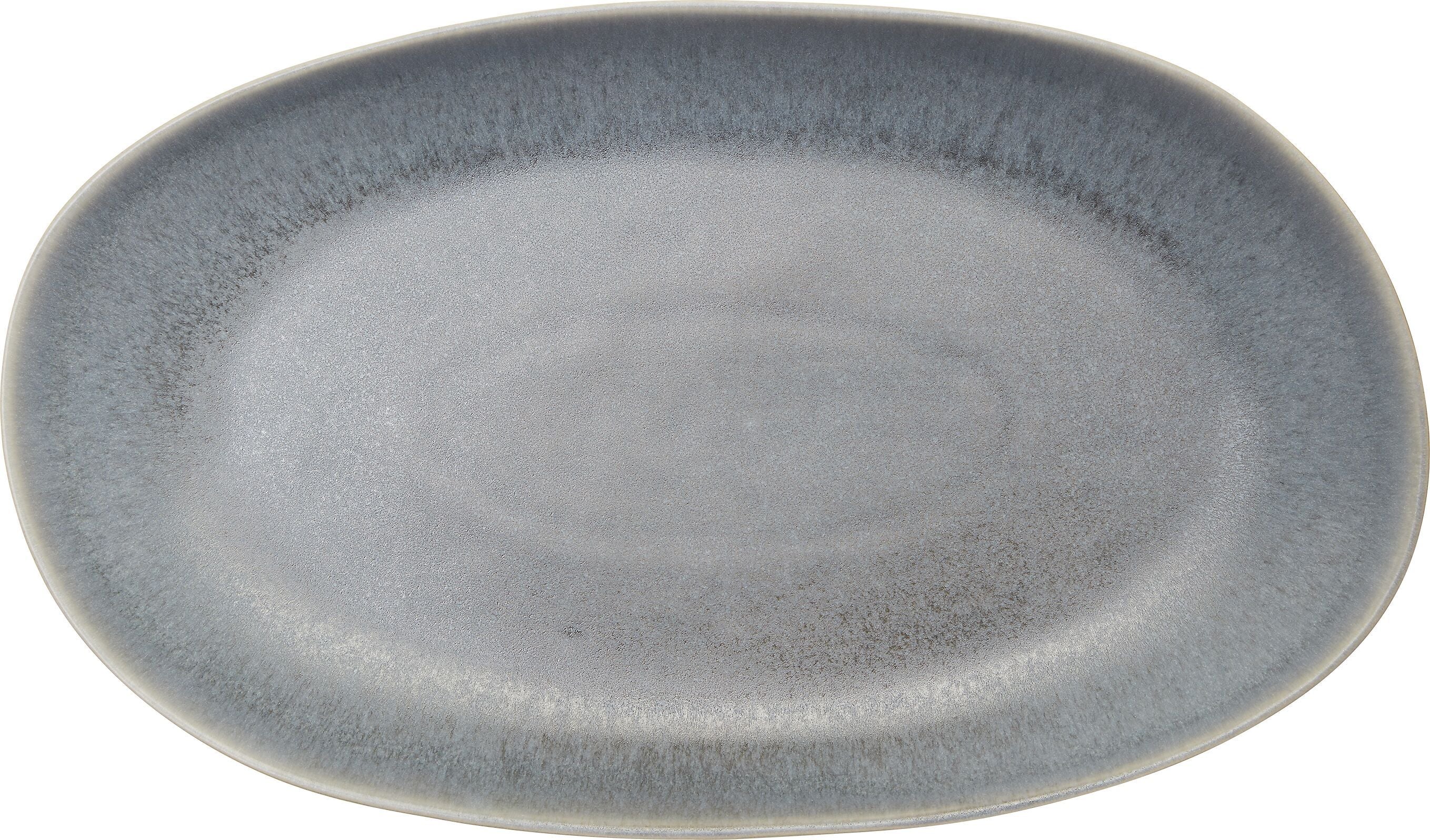 ALCOA Servierplatte - Grau / B: 37.5 cm x T: 22.0 cm x H: 4.5 cm