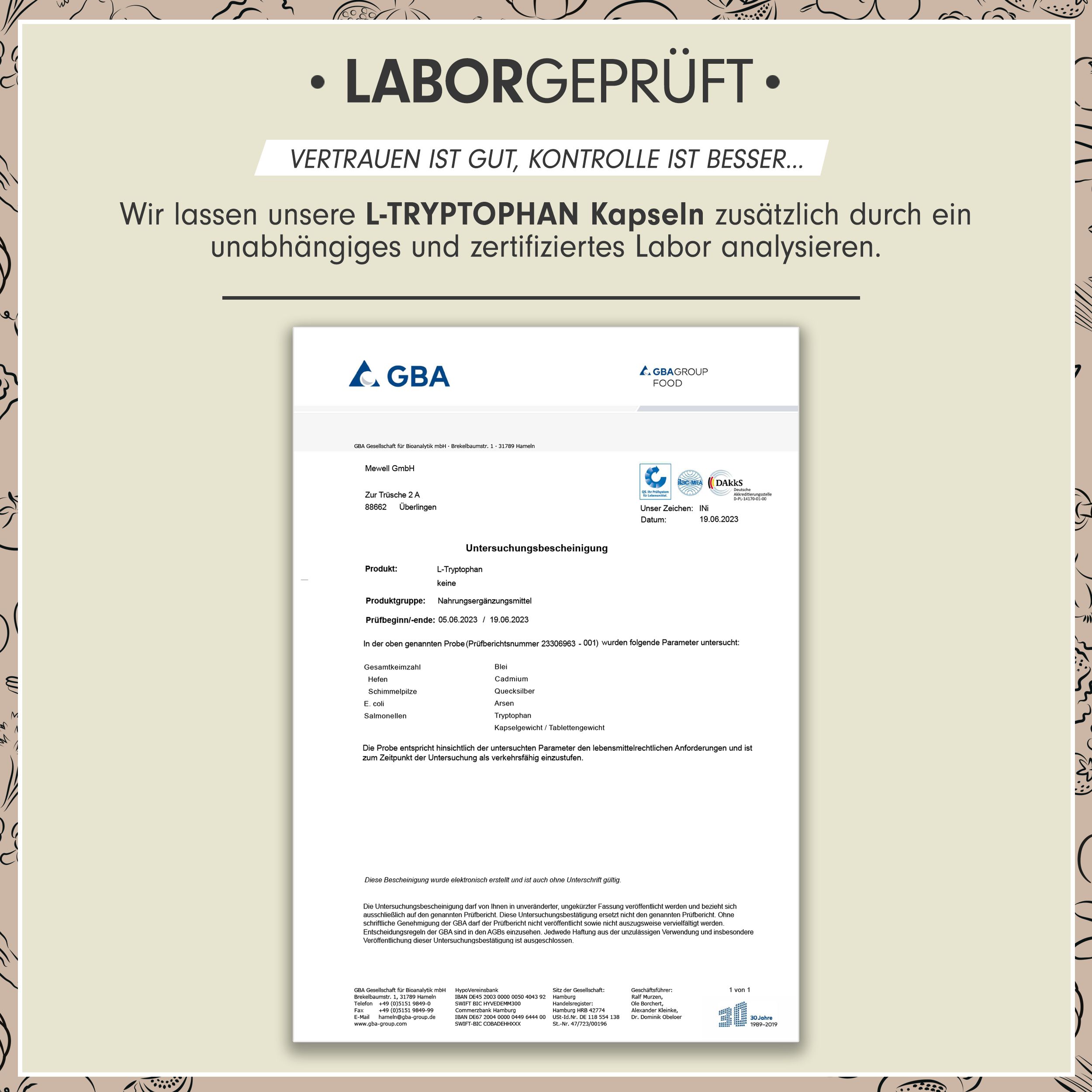 ProFuel - L-TRYPTOPHAN Kapseln