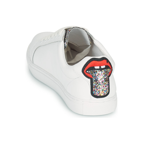 Bons baisers de Paname - SIMONE GLITTER TONGUE - Blanc