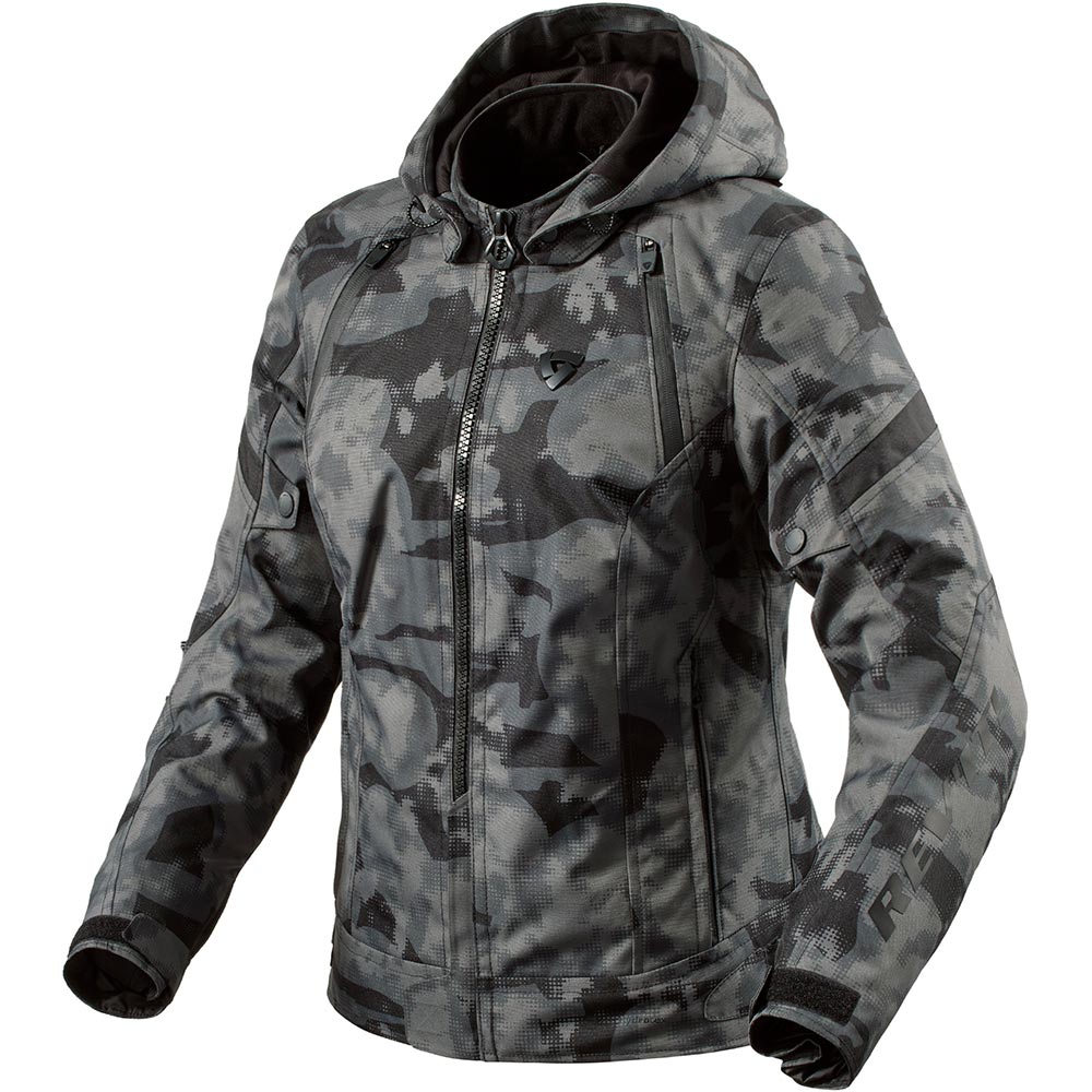 Rev'it - Blouson femme Flare 3 H2O Ladies Camouflage Gris