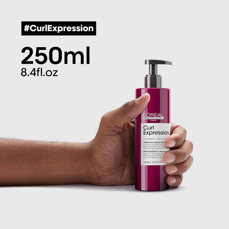 Crème en gelée de définition pour cheveux bouclés Curl Expression