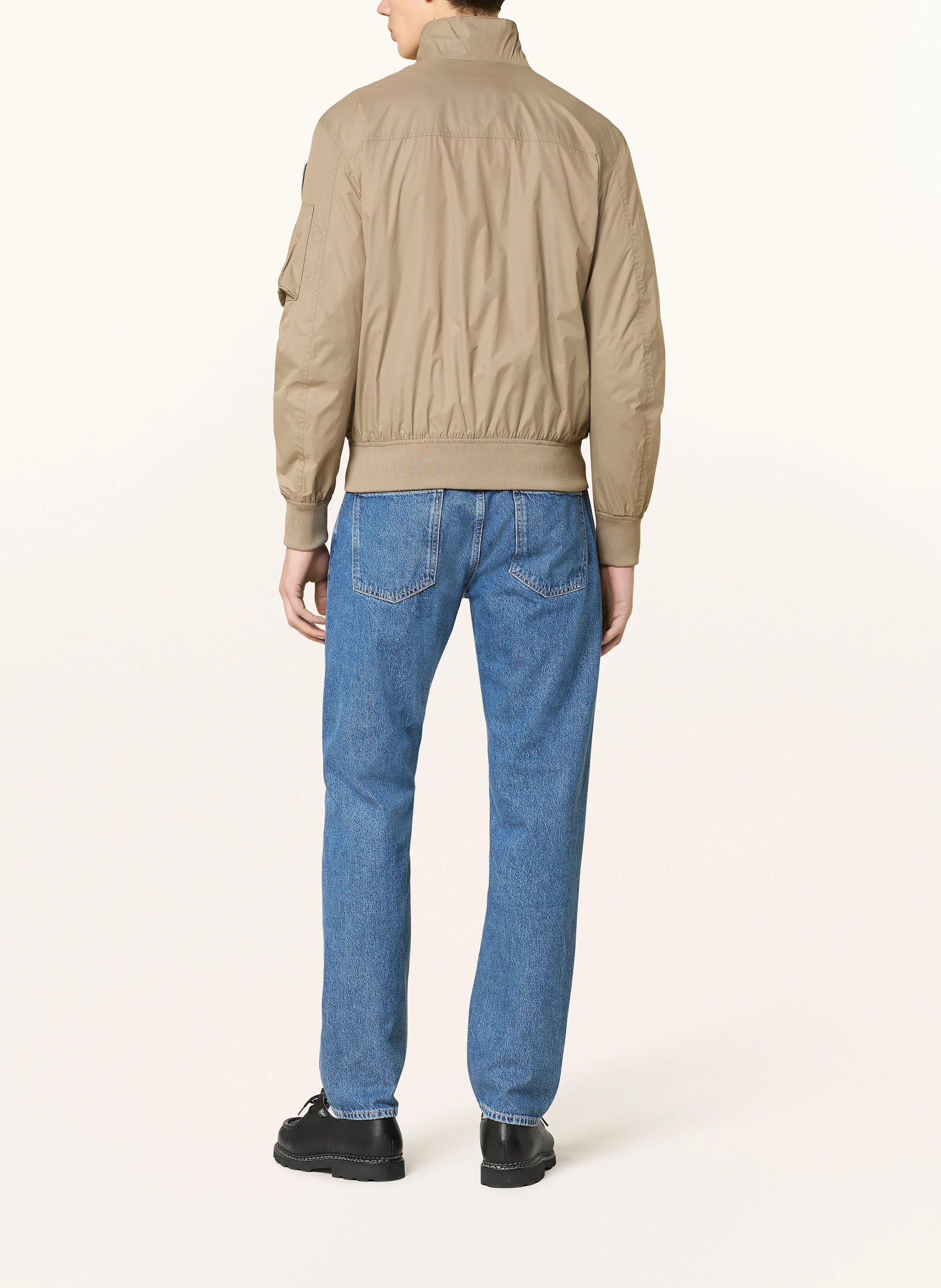 Blauer Blouson BADGER