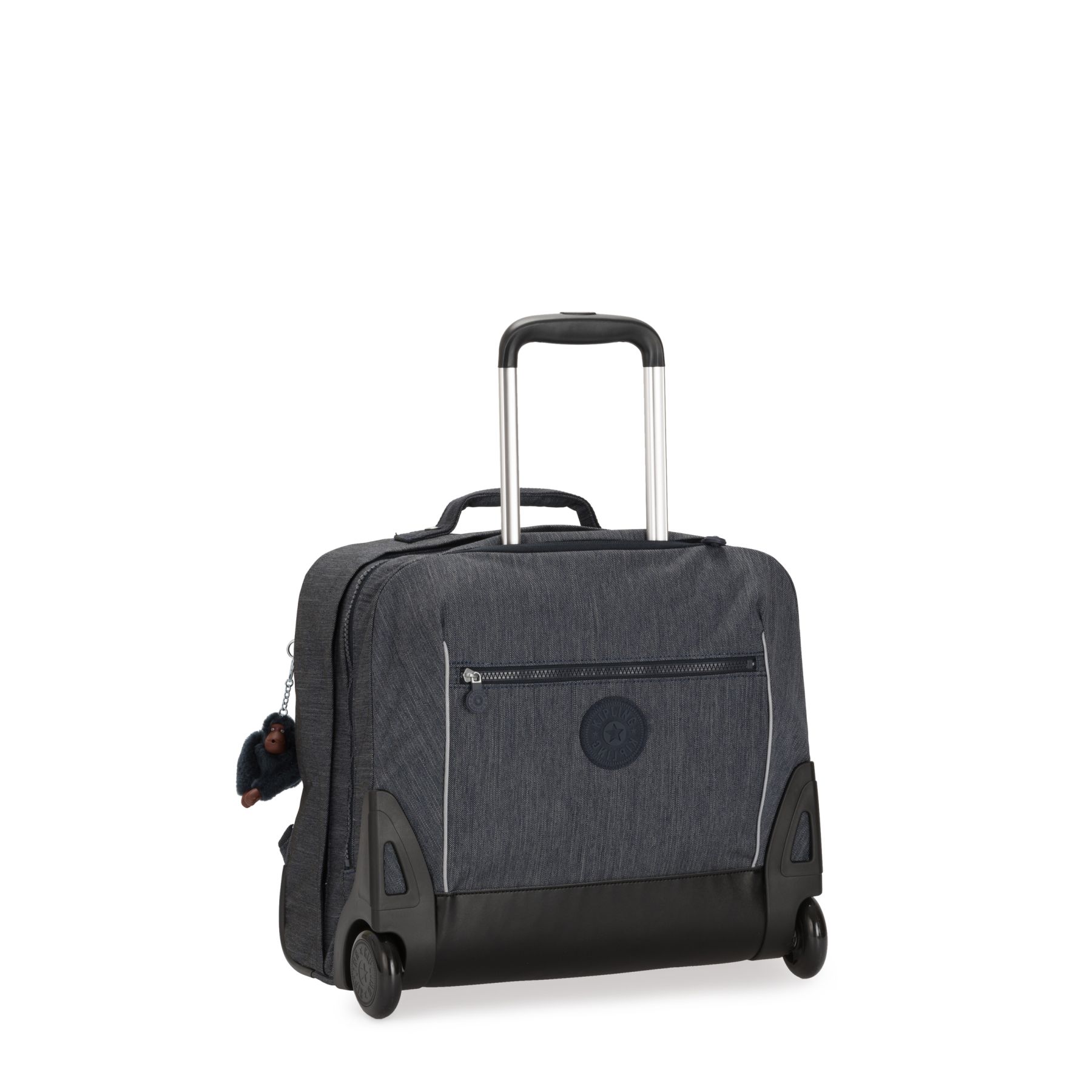 GIORNO Grand sac à dos à roulettes avec compartiment pour ordinateur - Marine Navy