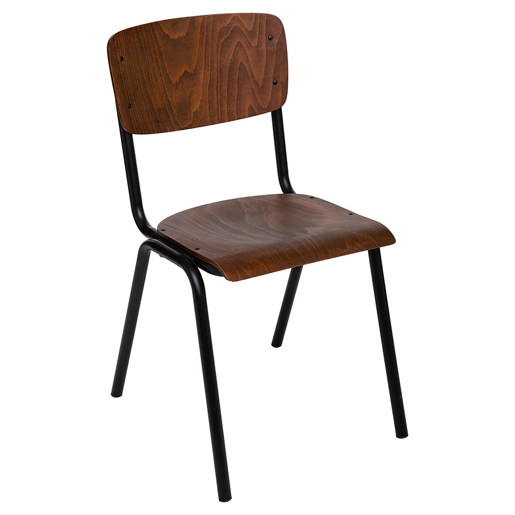 Chaise style écolier bois KIEL