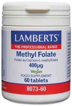 Lamberts Methylfolaat 400 MCG 60 Tabletten