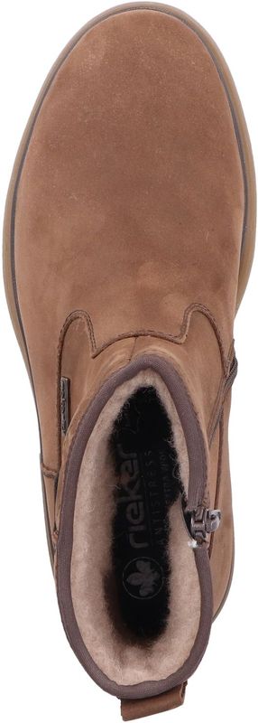Rieker - Veterboots - Bruin - Nubuck