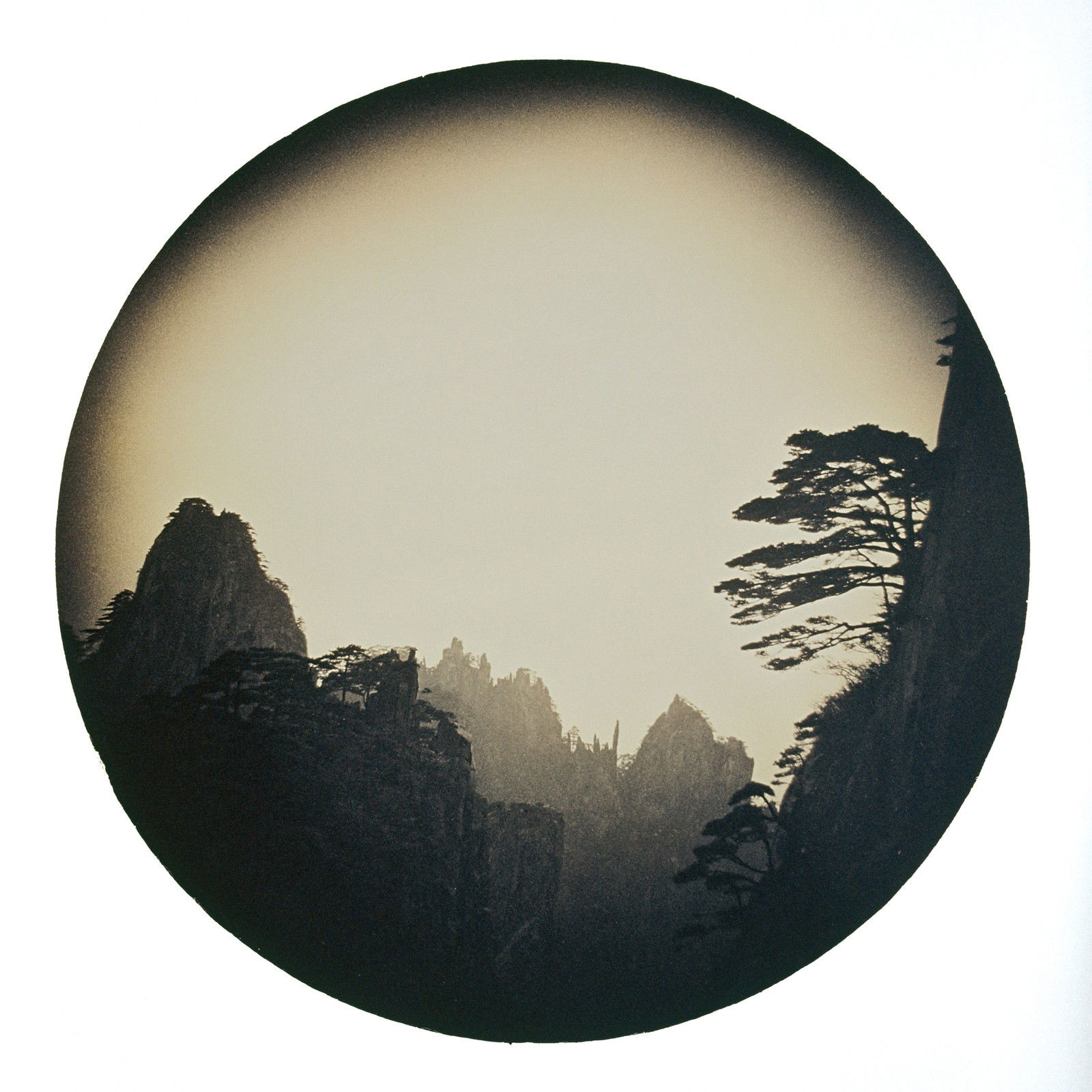 Yellow mountain 03 by Han Lei - Limited Edition. Edition of: 100. Signed.