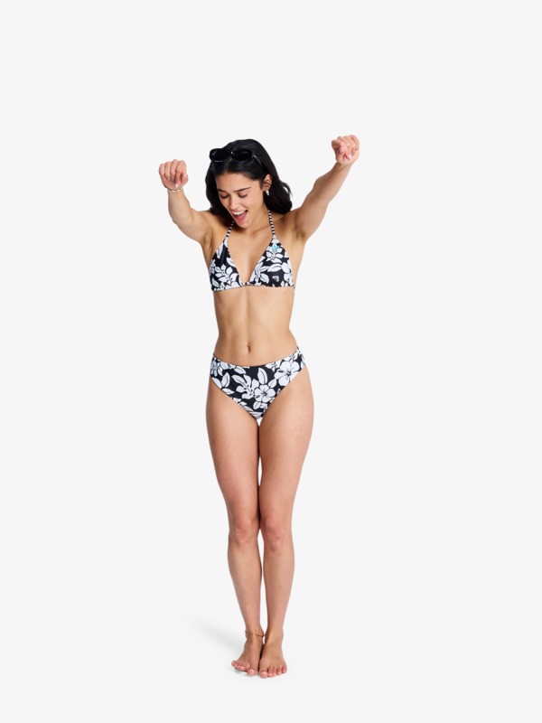 Summer Surf RV Moderate Bas de bikini réversible Noir Femme