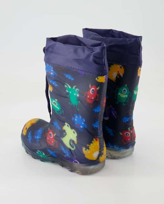 Beck Blinking Monsters Gummistiefel in Blau