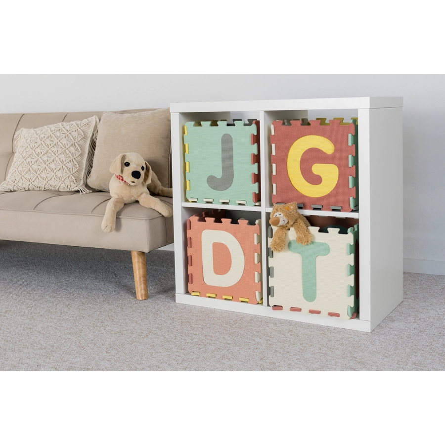 Playshoes Puzzlematte 36-teilig bunt 2