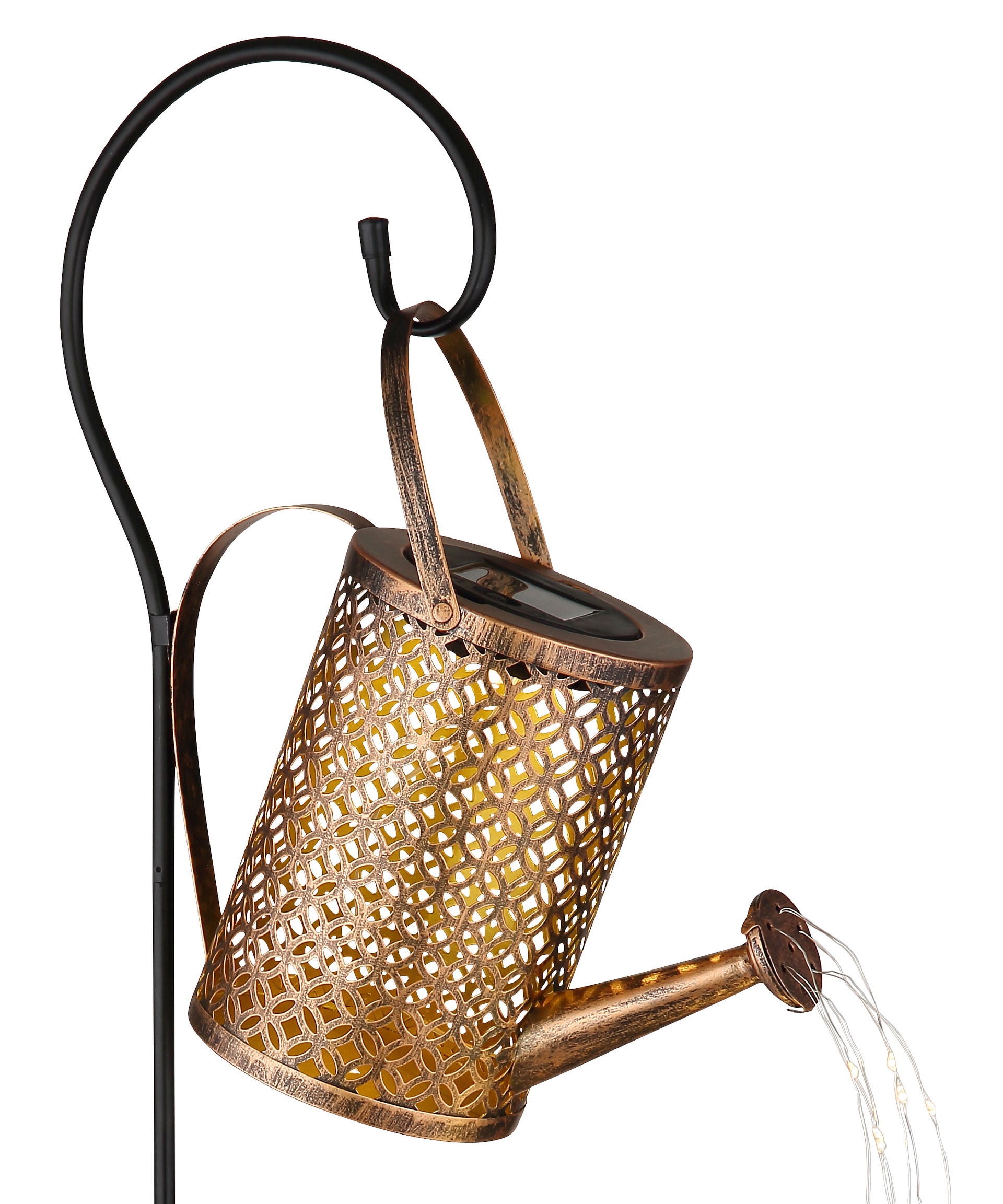 GLOBO LED Solarlampe Gießkanne FRIEDA 85 cm