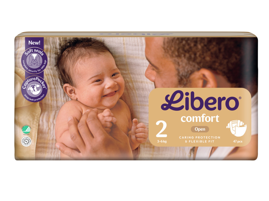 FRALDAS LIBERO COMFORT T2 47 UN