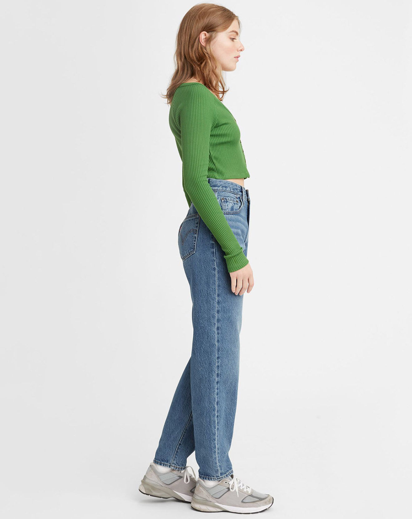 Levi's® Jean high loose Taper bleu