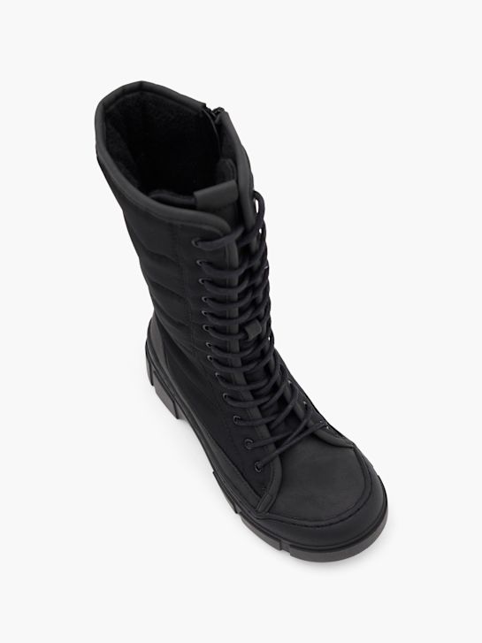 Graceland Hoher Stiefel Schwarz