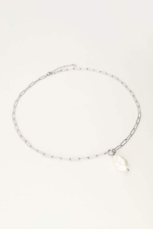 Schakelketting met grote parel