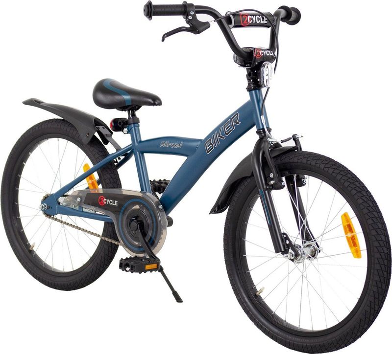 2Cycle Biker Kinderfiets - 20 inch - Blauw