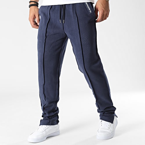 Pantalon Jogging M12326PPA Bleu Marine