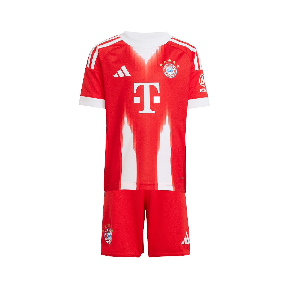 Conjunto adidas FC Bayern Primeiro Equipamento 2025-2026 Criança