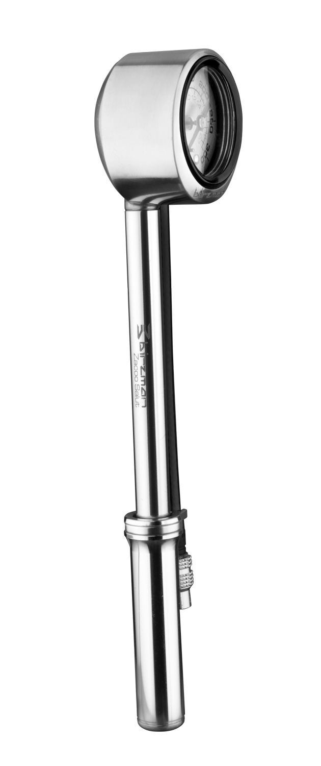 Birzman Salut gaffelpumpe med manometer