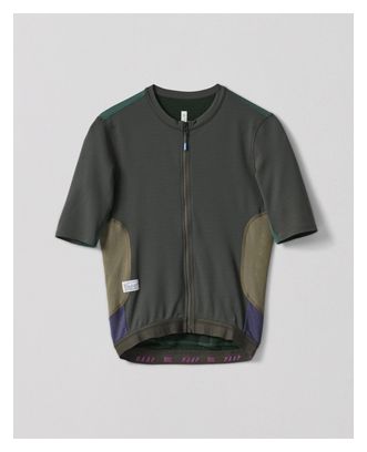 Maillot Manches Courtes Maap Alt_Road Burnt Olive Vert