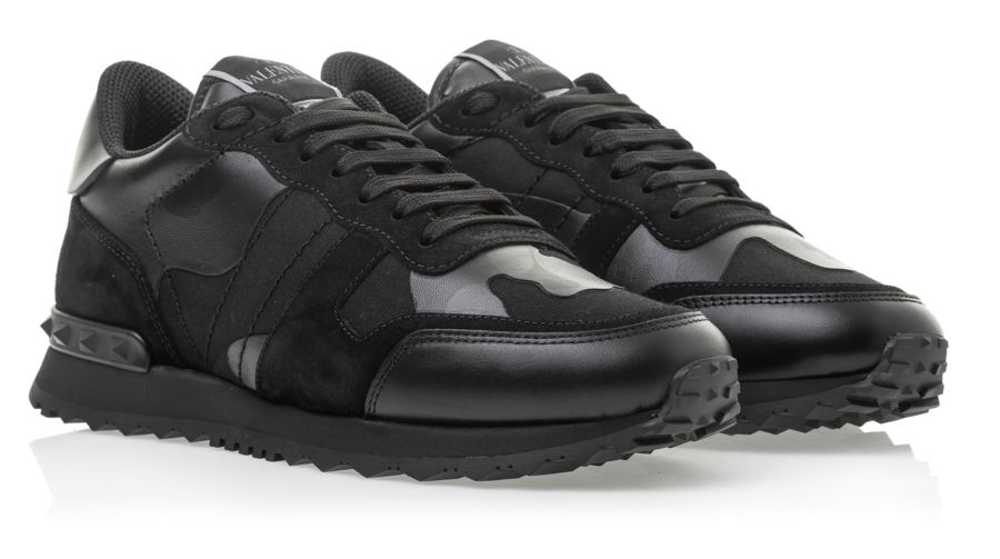 Valentino Garavani Rockrunner Camouflage Sneakers