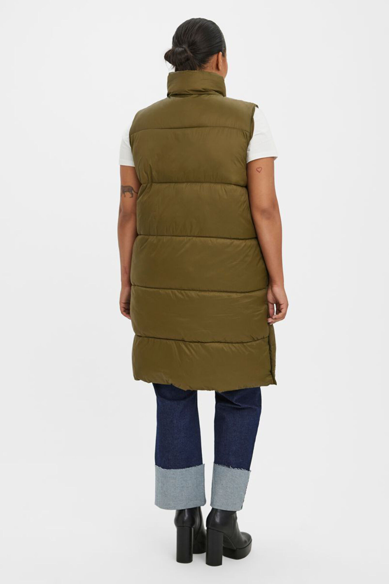 Chaleco acolchado Curve - Verde