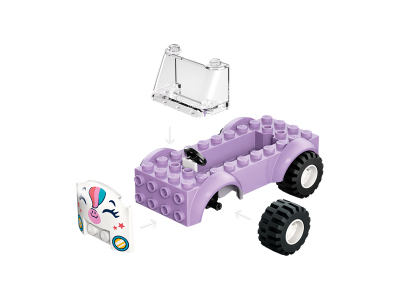 LEGO Eenhoorn taartenbezorgauto (42675)