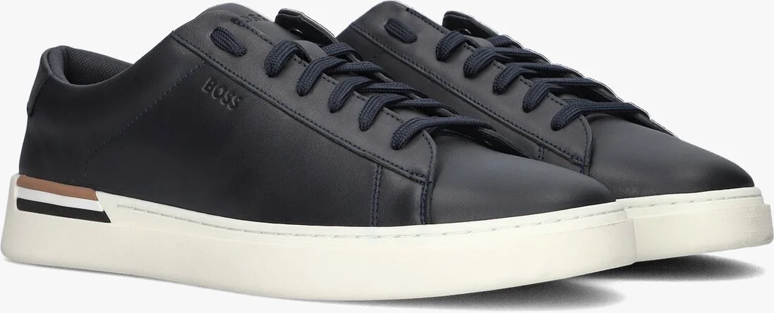 BOSS blauwe boss lage sneakers clint tenn