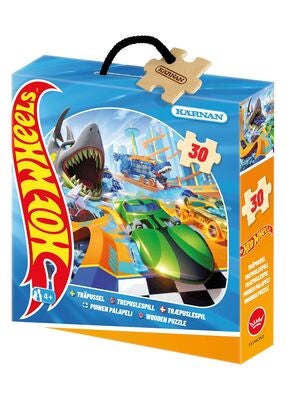 Kärnan Hot Wheels Trepuslespill 30 Brikker