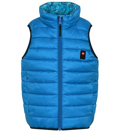 LEGO® Wear Steppweste - Umkehrbar - LWJesse 203 - Blau/Hellblau