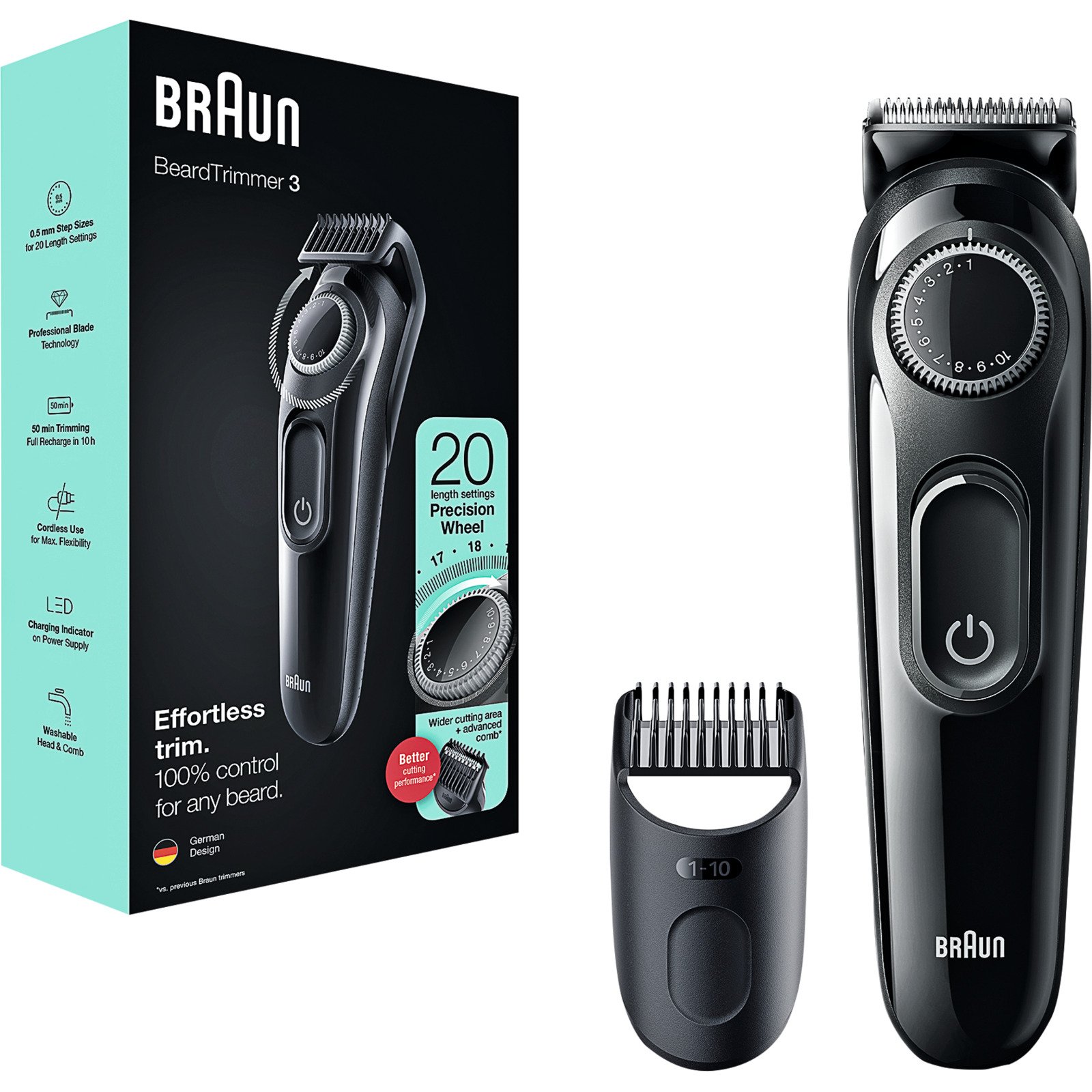 BRAUN Barttrimmer BT3322