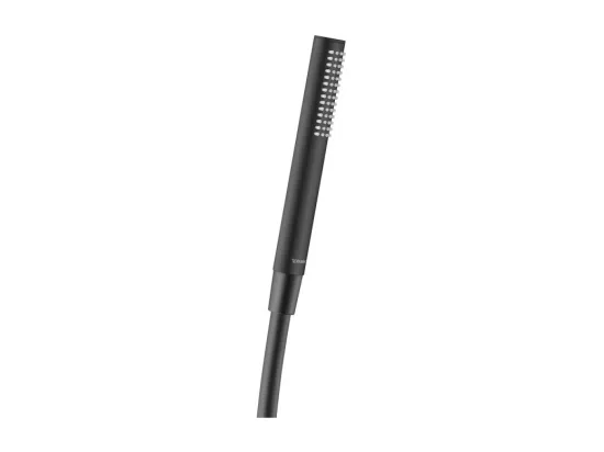 Pommeau de douche rond DURAVIT Universal 2,5 cm noir mat