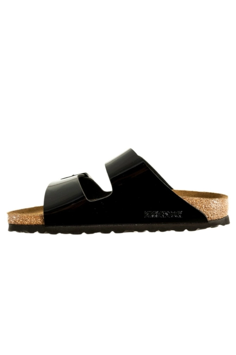 Sandales - nu-pieds birkenstock arizona black patent