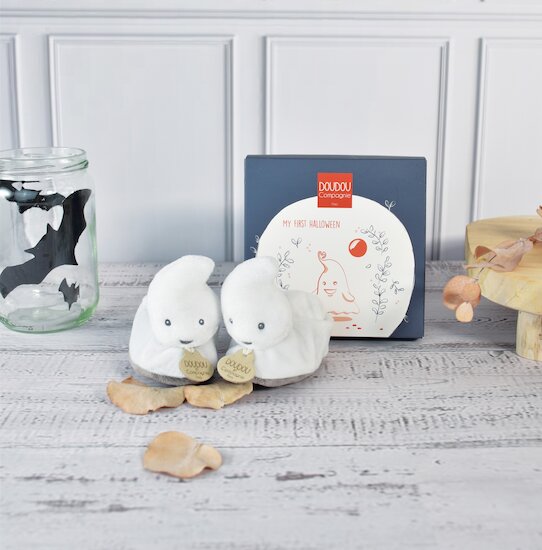 Chaussons My First Halloween   Fantôme        0-6 mois   de               Doudou et Compagnie