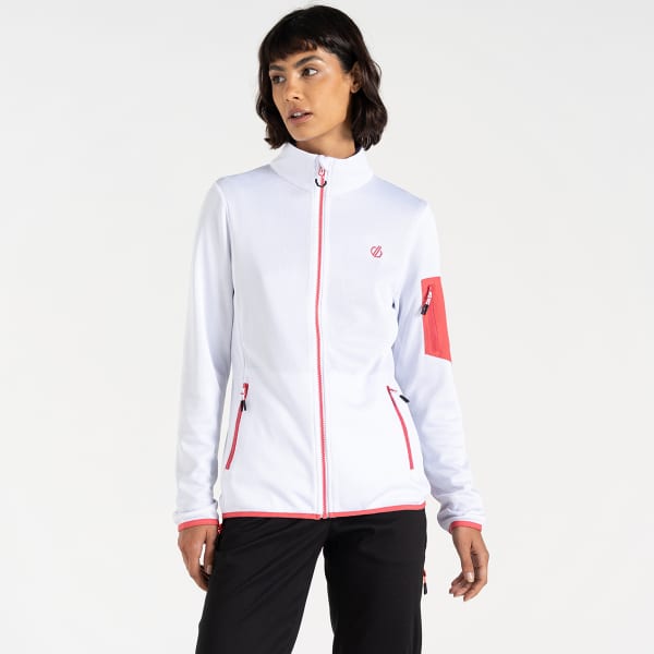 Veste polaire randonnée DARE 2B W TORREK FLEECE WHITE