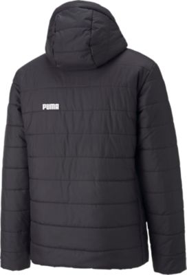 PumaESS Hooded Padded Jacket - schwarz